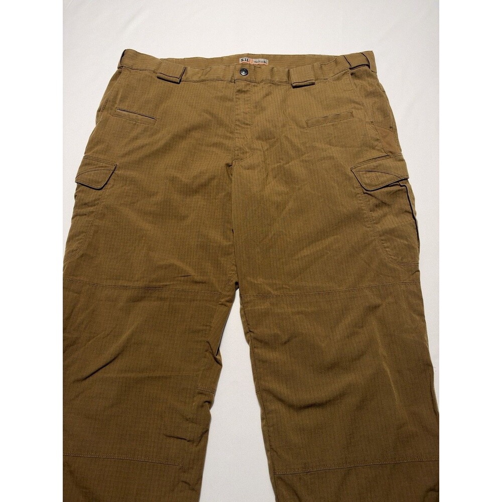 5.11 Tactical Stryke Pants Mens 38x32 Khaki Tan Ripstop Cargo 74369 Flex-Tac